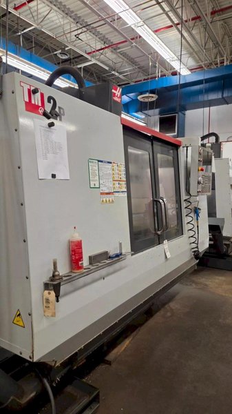 Haas TM-2 P CNC Vertical Machining Center, VMC, 2011 – CNC Control, Chip Auger, Coolant System