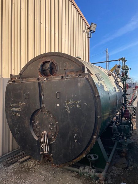 125 HP Hurst Low Pressure Steam Boiler, 2005
