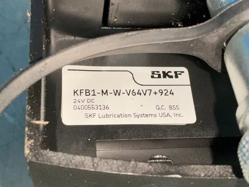 Skf Automatic Lubrication Pump System - Kfb1-m-w-v64v7+924