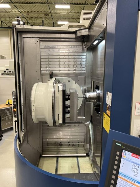 Grob G550 5-Axis HMC, 2017 – Renishaw Probe, Mist Collector