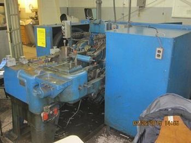 5/16" WATERBURY-FARREL Mdl# 11 ODDS HAND FEED OPEN DIE SGL STROKE RE HEADER