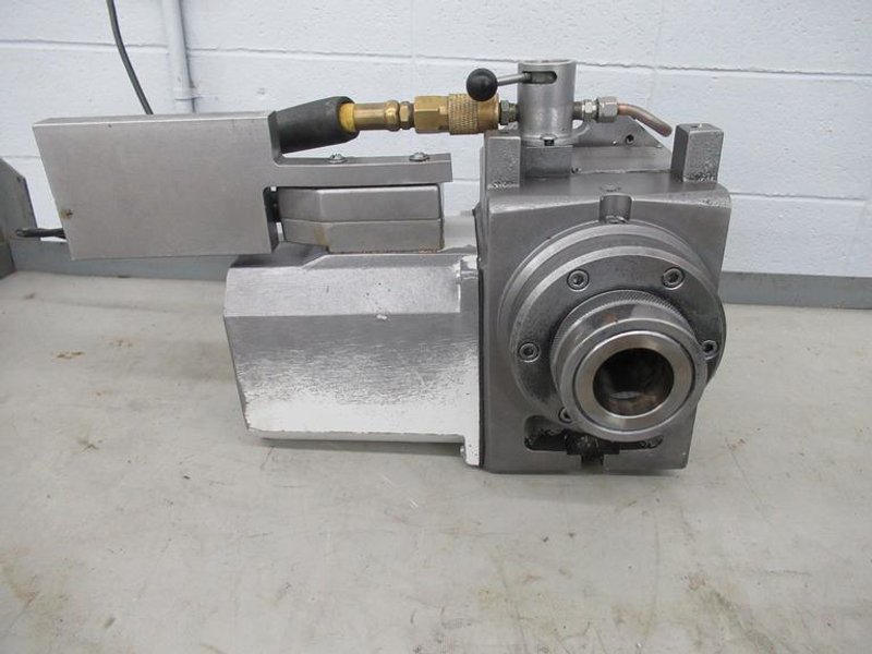 Haas HA5C Programmable Rotary Indexer with Pneumatic Collet Closer, Brushless Sigma 1 Motor