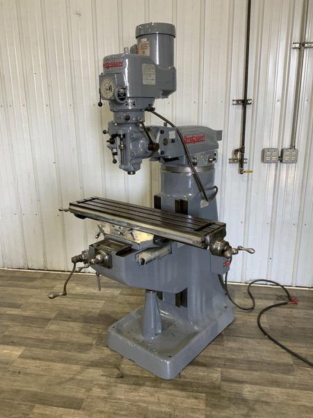 BRIDGEPORT VERTICAL MILL: STOCK #80632