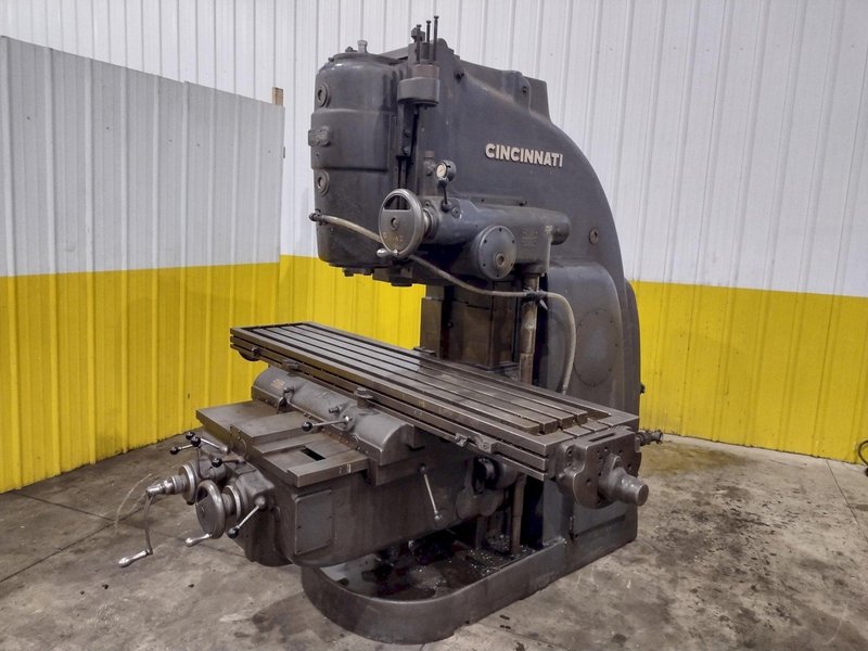 #4 CINCINNATI MODEL #4 VERTICAL MILLING MACHINE 78" X 16" : YOBRO #24460