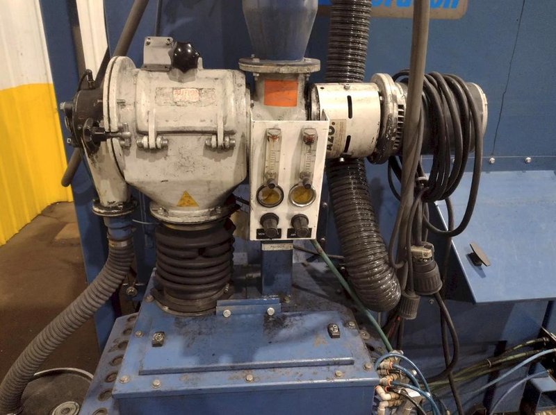 NORDSON POWDER COAT PAINT SYSTEM WITH FEEDER &amp; I-CONTROL. STOCK # 0985326