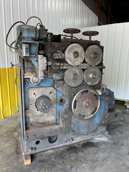 .313" X 4.63" TORRINGTON MODEL #W13A WIRE SPRING COILER / COIL MAKING MACHINE: STOCK #18807