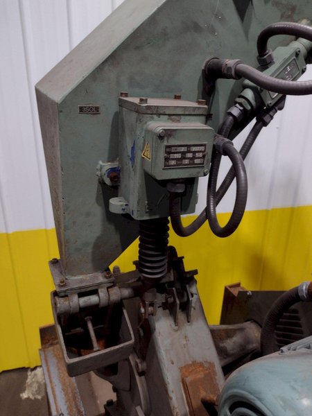 40" CM SANDBLASTING CM1000 ROTARY TABLE SHOT BLAST MACHINE: STOCK #17423