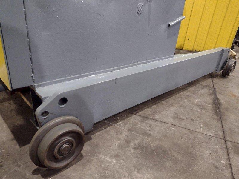 20,000 LBS X 60" AMERICAN MODEL #1000 MOTORIZED COIL REEL UNCOILER: YOBRO #24792