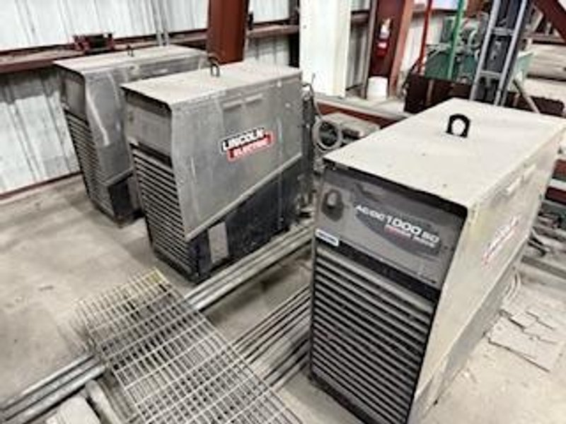 Ogden Plate Seam Welder w/ material handling