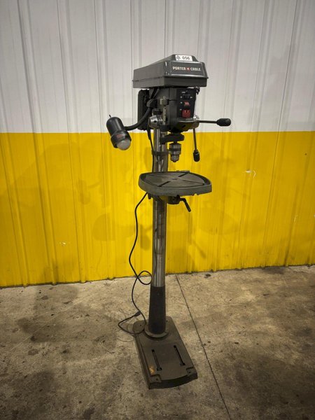 15" PORTER CABLE MODEL #PCB66000B SINGLE SPINDLE DRILL PRESS: YOBRO #24386