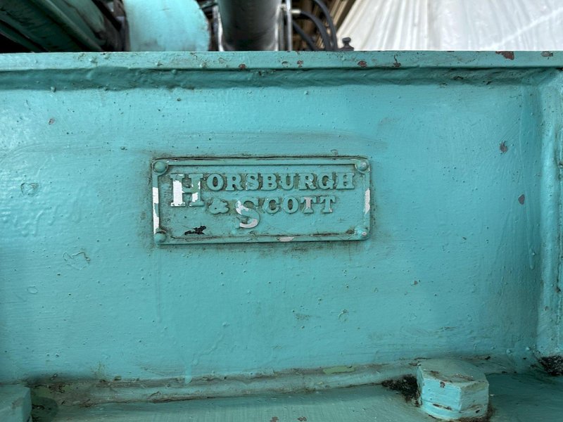 80,000 LB X 84" YODER RECOILER. STOCK # 0851123