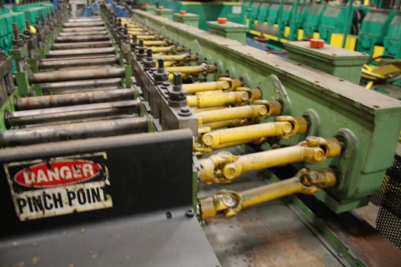 28/30 STAND DREISTERN RAFTED TYPE U JOINT DRIVE ROLLFORMER: STOCK #61598