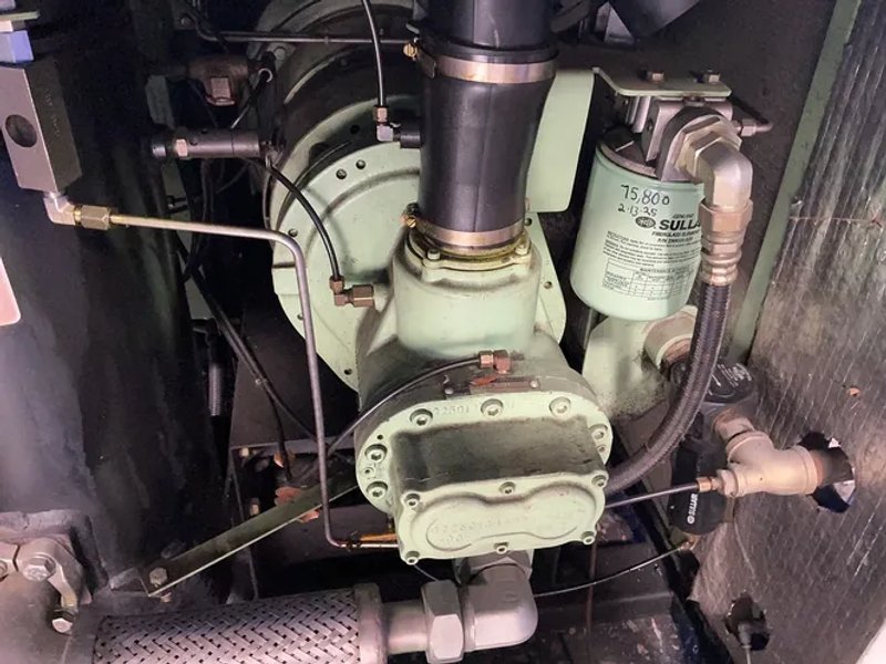 Sullair 25 Hp Air Compressor - Ls-100-25h/a