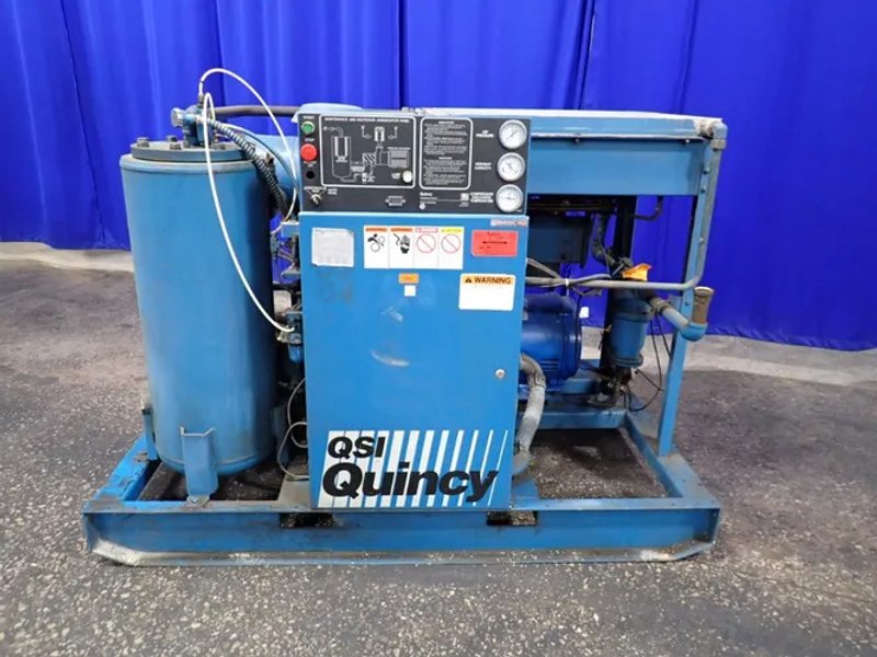 Quincy 50 Hp Rotary Screw Air Compressor - Qsi 235