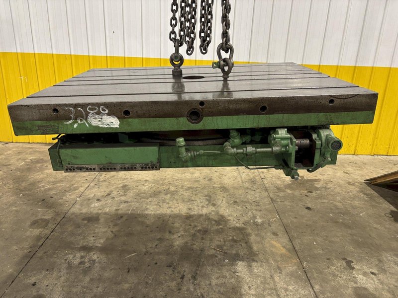 36" X 48" GIDDINGS &amp; LEWIS AIR LIFT ROTARY TABLE: STOCK #23588