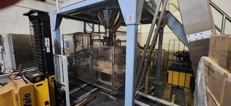 Roberts IMFS1500 Pre-Made Pouch Filling System, 2016 – With 14 Head Weigh Scale