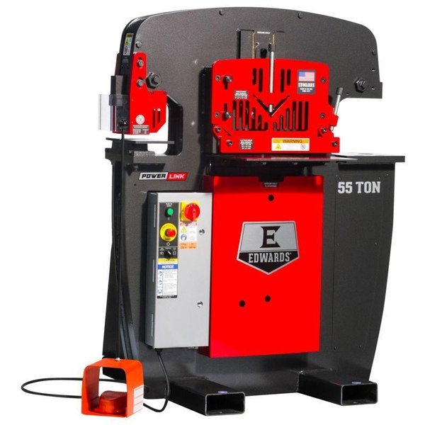 55 Ton New Edwards Ironworker, 2026 – W/ Powerlink System, Brand New Built To Order