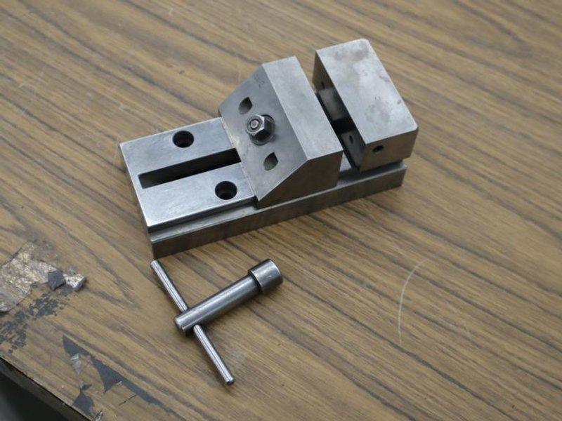 Hermann Schmidt 3" Precision Vise with Wrench- Auction Item