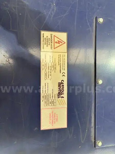 CARROLL &amp; MEYNELL 415 VOLT TRANSFORMATION (SPARE)