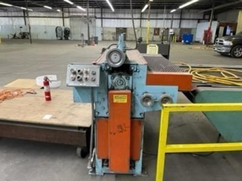 48" X 20,000# BRADBURY MULTO BLANKING LINE STOCK# 3545