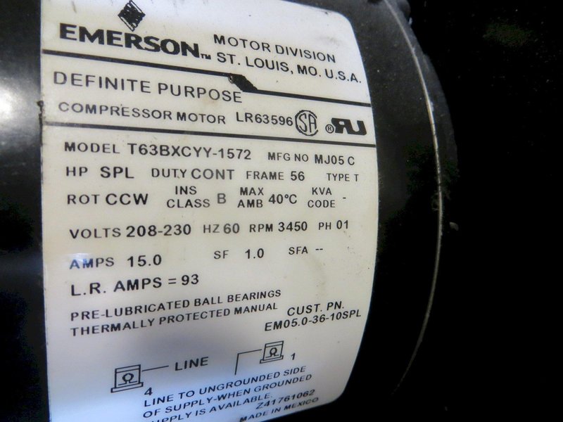 5 HP, Eagle Vertical Air Compressor, 60 Gallon Tank, 208/230 Volt, Single Phase