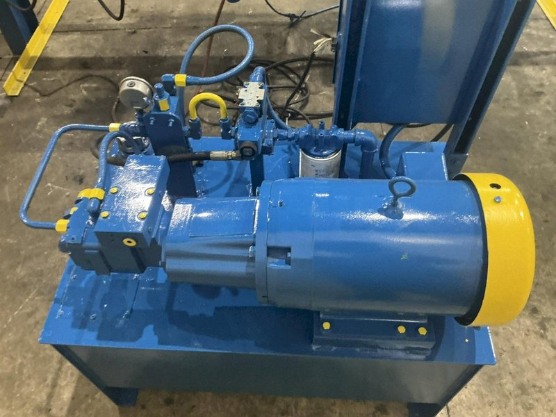 75 TON X 96" DRILCO TRAVELING HEAD HYDRAULIC STRAIGHTENING PRESS: YOBRO #25865