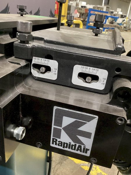 RAPID AIR SBX12 0.004″ – 0.060″ Sheet and Strip Straightener USED