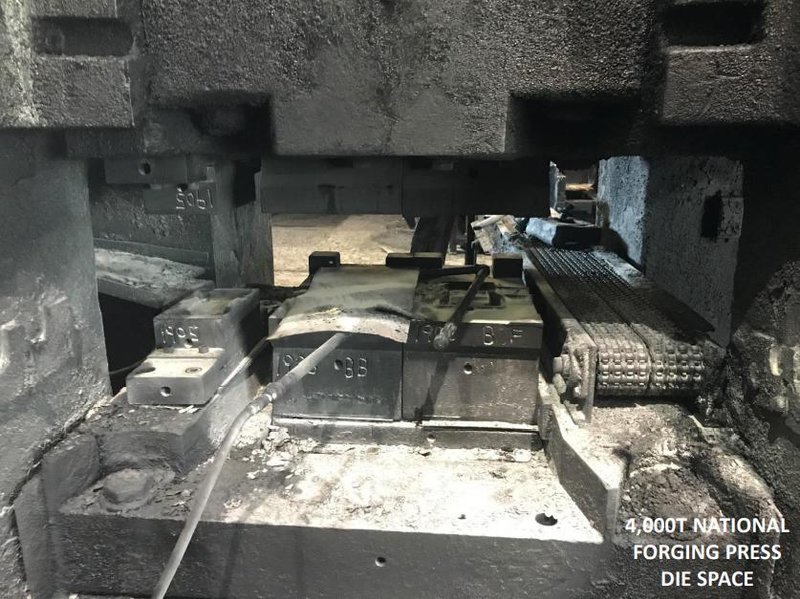 4000 TON NATIONAL MAXIPRESS FORGING PRESS: STOCK #18112