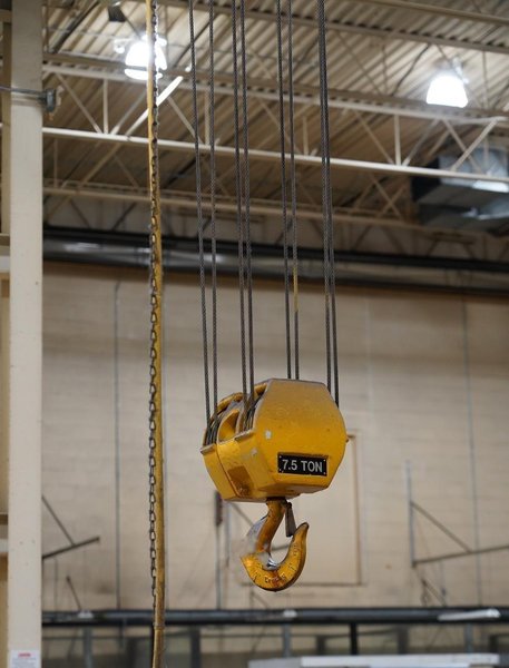 7.5 TON (15,000 LBS) R &amp; M SPACEMASTER HEAVY DUTY ELECTRIC CABLE HOIST: YOBRO #25424