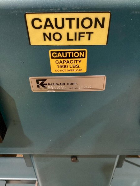 RAPID AIR RSA1500 Decoiler Stock Feed, 2021 Used