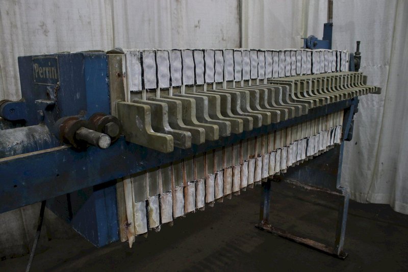 30 PLATE PERRIN FILTER PRESS: STOCK #76396
