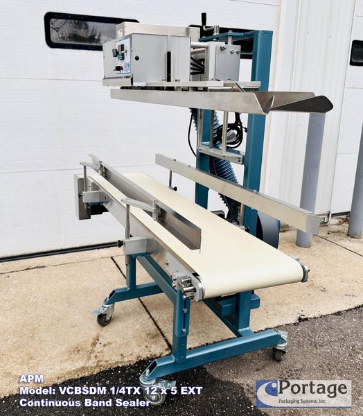 APM VCBSDM-1/4TX 12 x 5EXT  ||  Continuous Horizontal Band Sealer