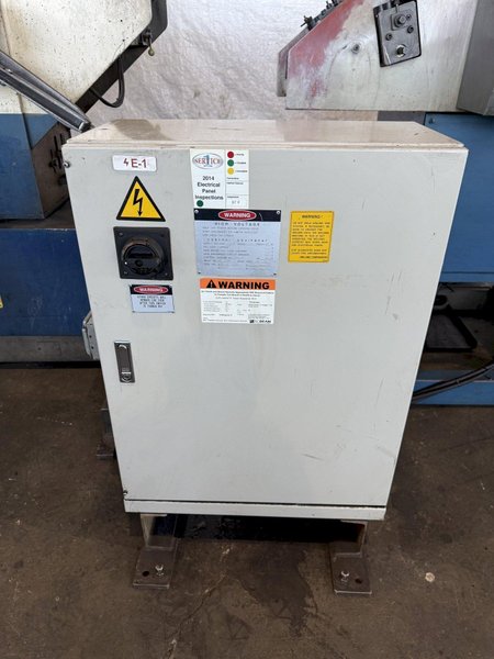 3,300 LB x 5.9" x .06" ORII SERVO FEEDLINE W/ DUAL UNCOILER. STOCK # 0130125.