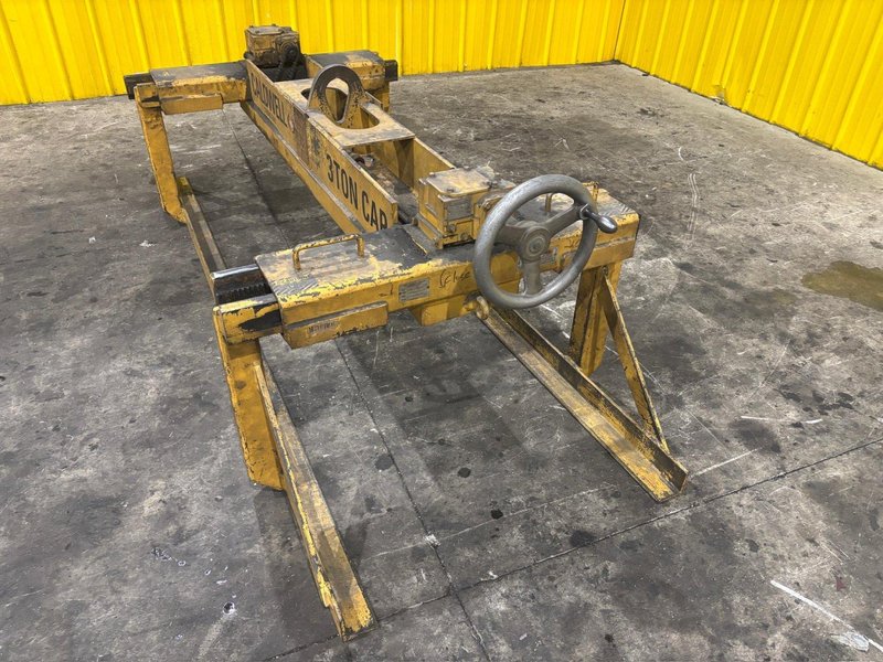 3 TON X 24" TO 70" WIDE CALDWELL MOODEL #60-3-60 ADJUSTABLE SHEET LIFTER: YOBRO #24456