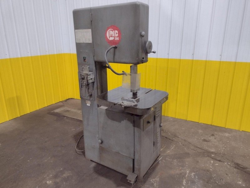 18" GROB MODEL #NS18 VERTICAL BAND SAW: STOCK #19796