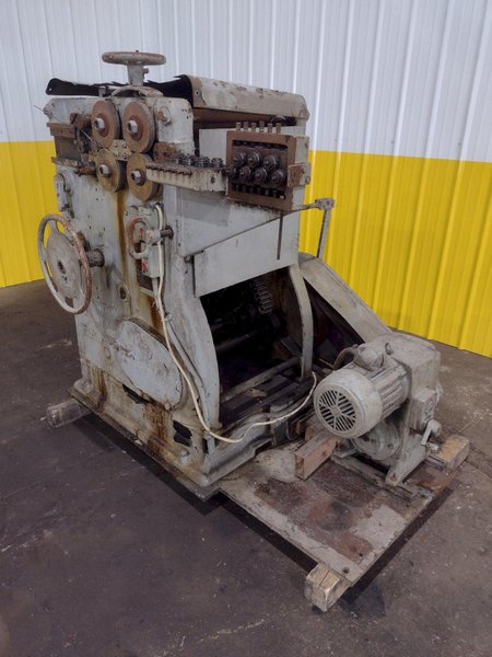 .148" x 2.75" COIL O.D. TORRINGTON MODEL #W12 SPRING COILER / COIL MAKING MACHINE: STOCK #18730
