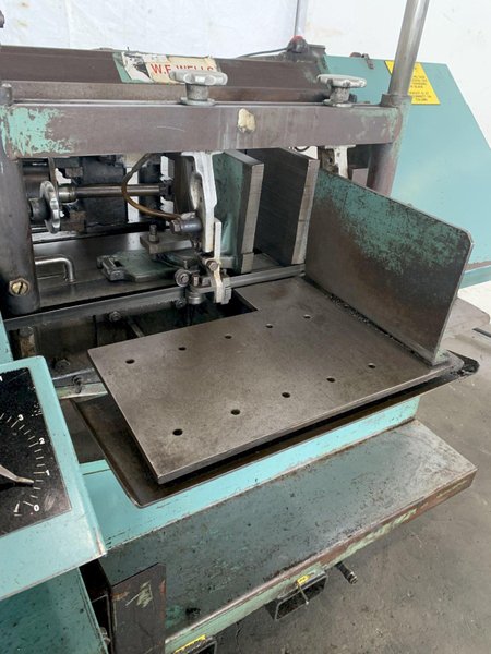 9" X 14" W.F. WELLS W-914A CNC HORIZONTAL AUTOMATIC BANDSAW. STOCK # 0872224