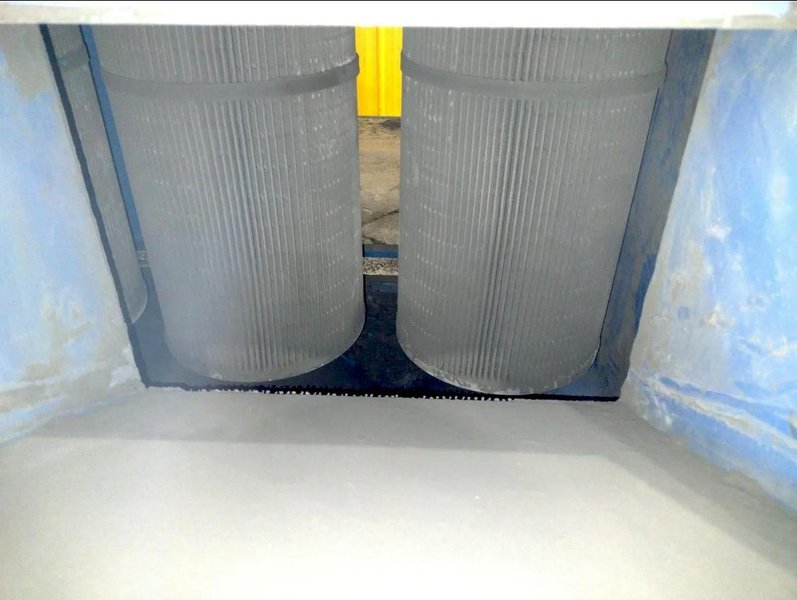 NORDSON POWDER COAT PAINT SYSTEM WITH FEEDER &amp; I-CONTROL. STOCK # 0985326