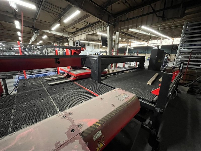 22 Ton Amada EM2510NT Turret Punch, 2006