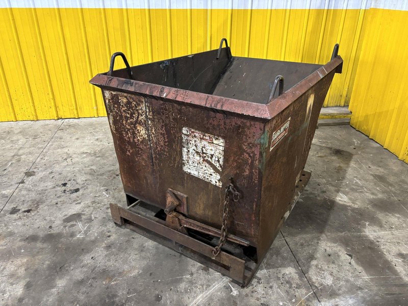 72" X 60" X 48" SCRAP HOPPER: STOCK #22911
