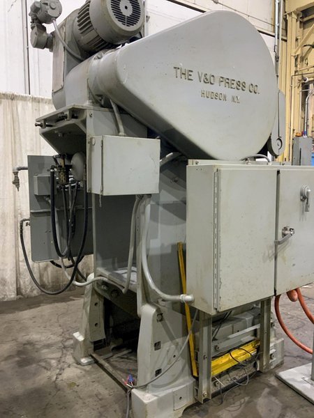 60 TON V &amp; O BACK GEARED OBI PRESS: STOCK #80234