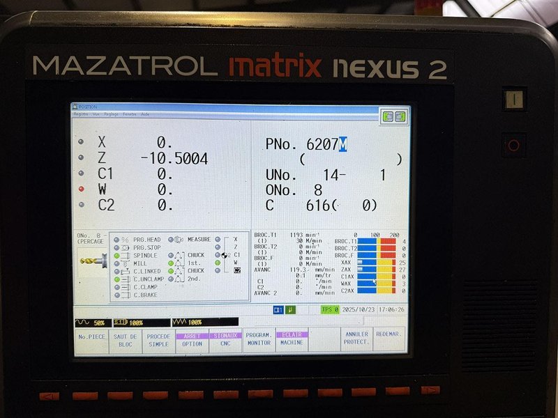 Mazak QT Nexus 200-II MS - Ø 380 mm CNC