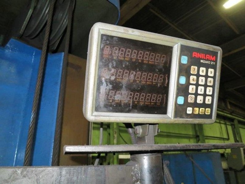 5.25" UNION HORIZONTAL BORING MILL. STOCK #0317722