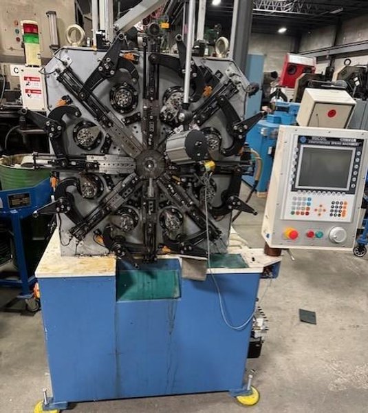NUCOIL CNC COMPUTERIZED SPRING MACHINERY CNC SPRING FORMER