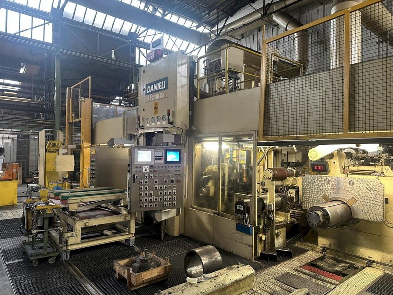 DANIELI FROHLING 350MM 4-HIGH REVERSING MILL