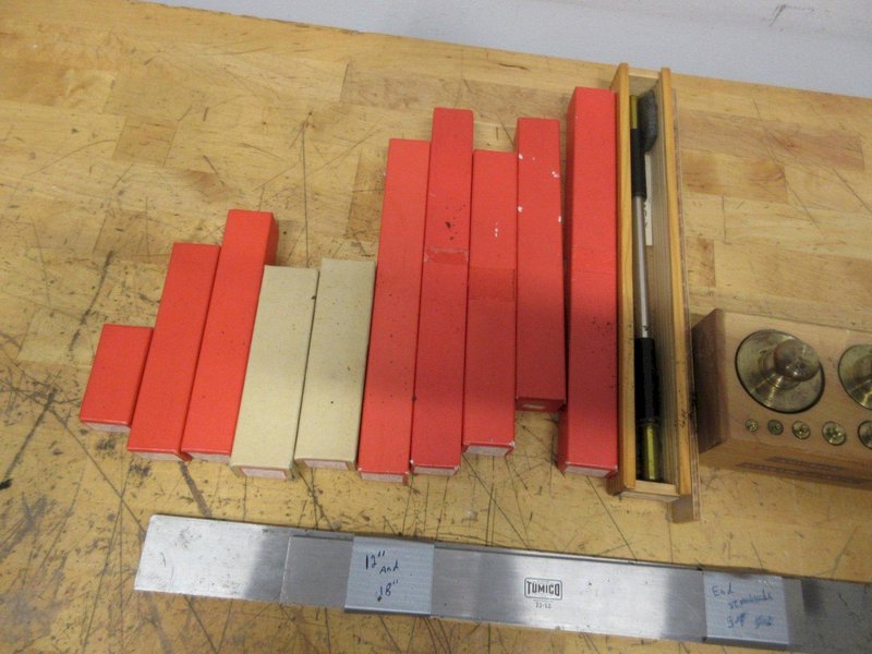 Standard &amp; Weights Set, Micrometer Standards Assorted Lengths, Micrometers Parrells  - Auction Item