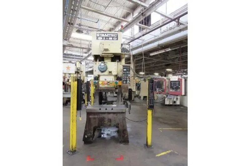 STAMTEC 88 TON GAP FRAME PRESS, STOCK# 14246J
