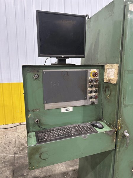16" X 1" STEEL PLATE FRANKLIN FMI HYDRAULIC PUNCH &amp; SHEAR LINE: STOCK #23099