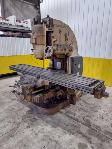 #6 X 20" X 104" CINCINNATI MODEL #6V VERTICAL MILL: STOCK #21703