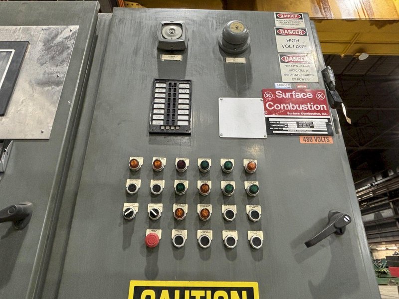 1950 DEGREE SURFACE COMBUSTION ALLCASE 3-30-48-30 GAS FIRED FURNACE: STOCK #20710